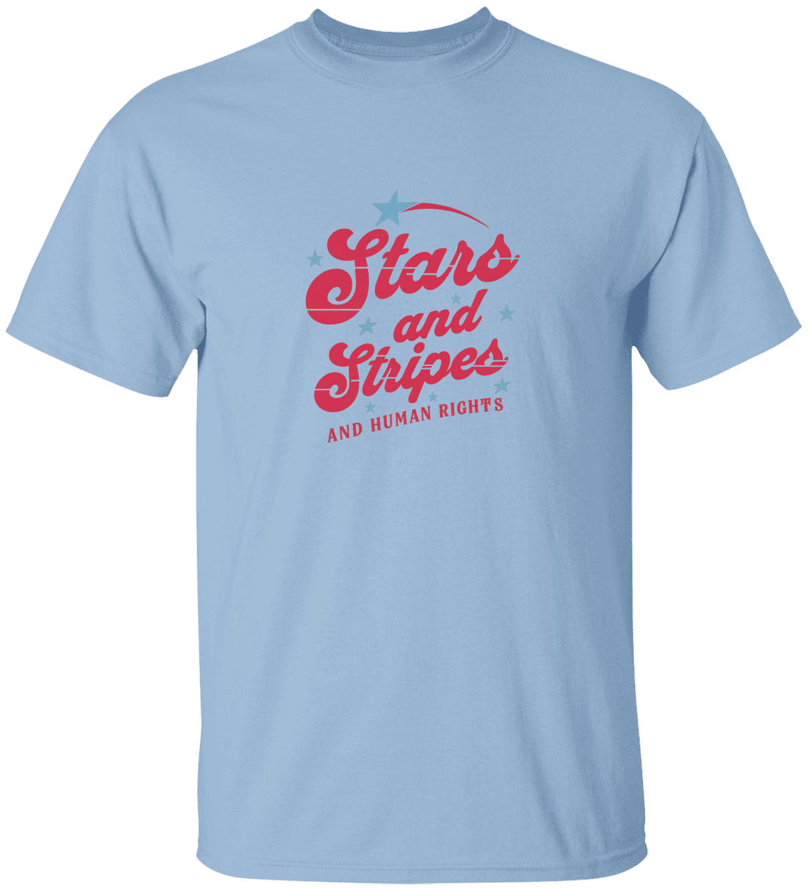Stars Stripes and Human Rights T-shirt Summer | Holiday | Gifts | Fathers