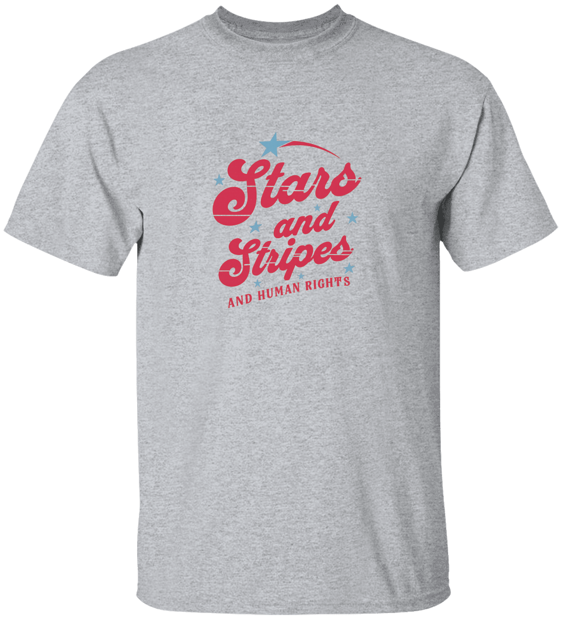 Stars Stripes and Human Rights T-shirt Summer | Holiday | Gifts | Fathers
