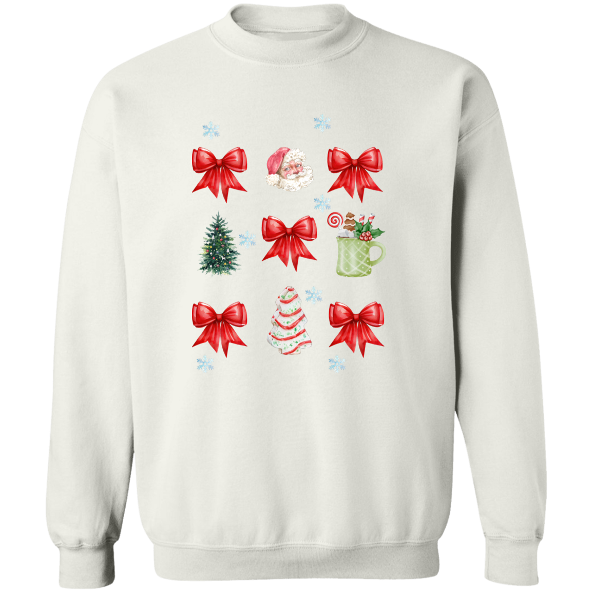 Christmas Coquette Bow T-Shirt | Sweatshirt