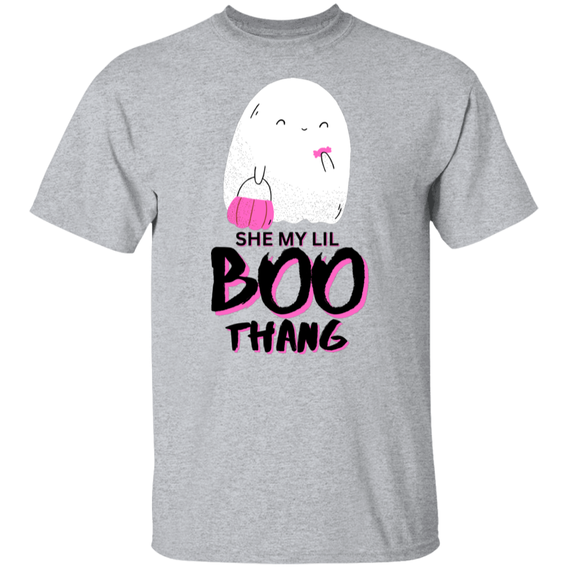 She My Lil Boo Thang Funny Halloween T-Shirt