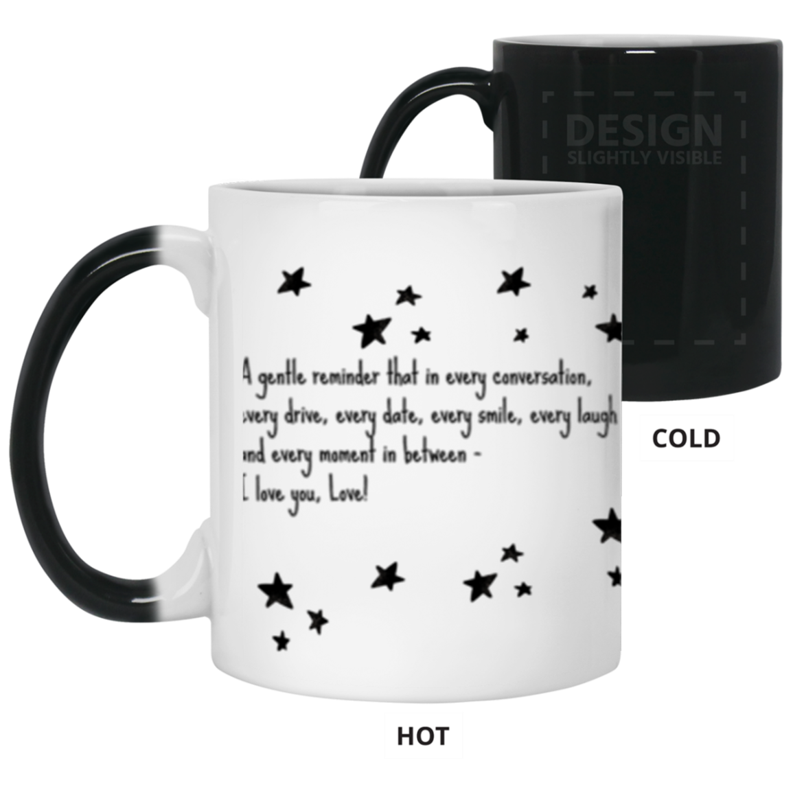11oz Color Changing Star Mug