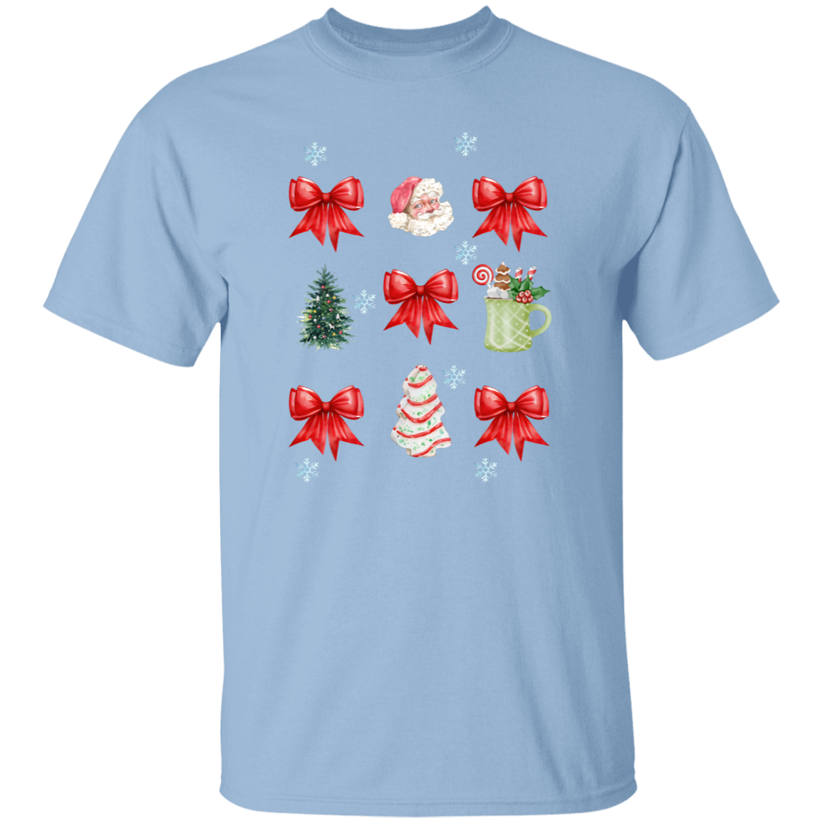Christmas Coquette Bow T-Shirt | Sweatshirt