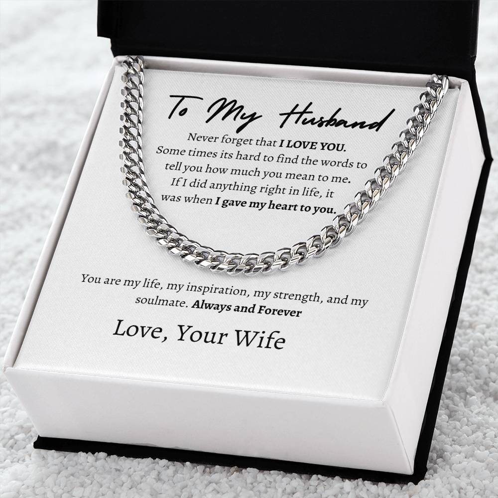 To My Husband