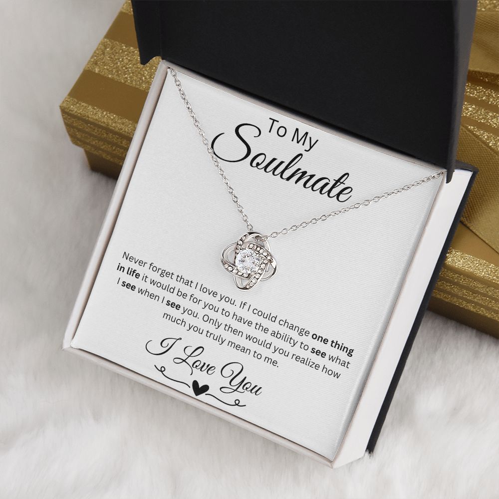 Soulmate Love Knot Necklace