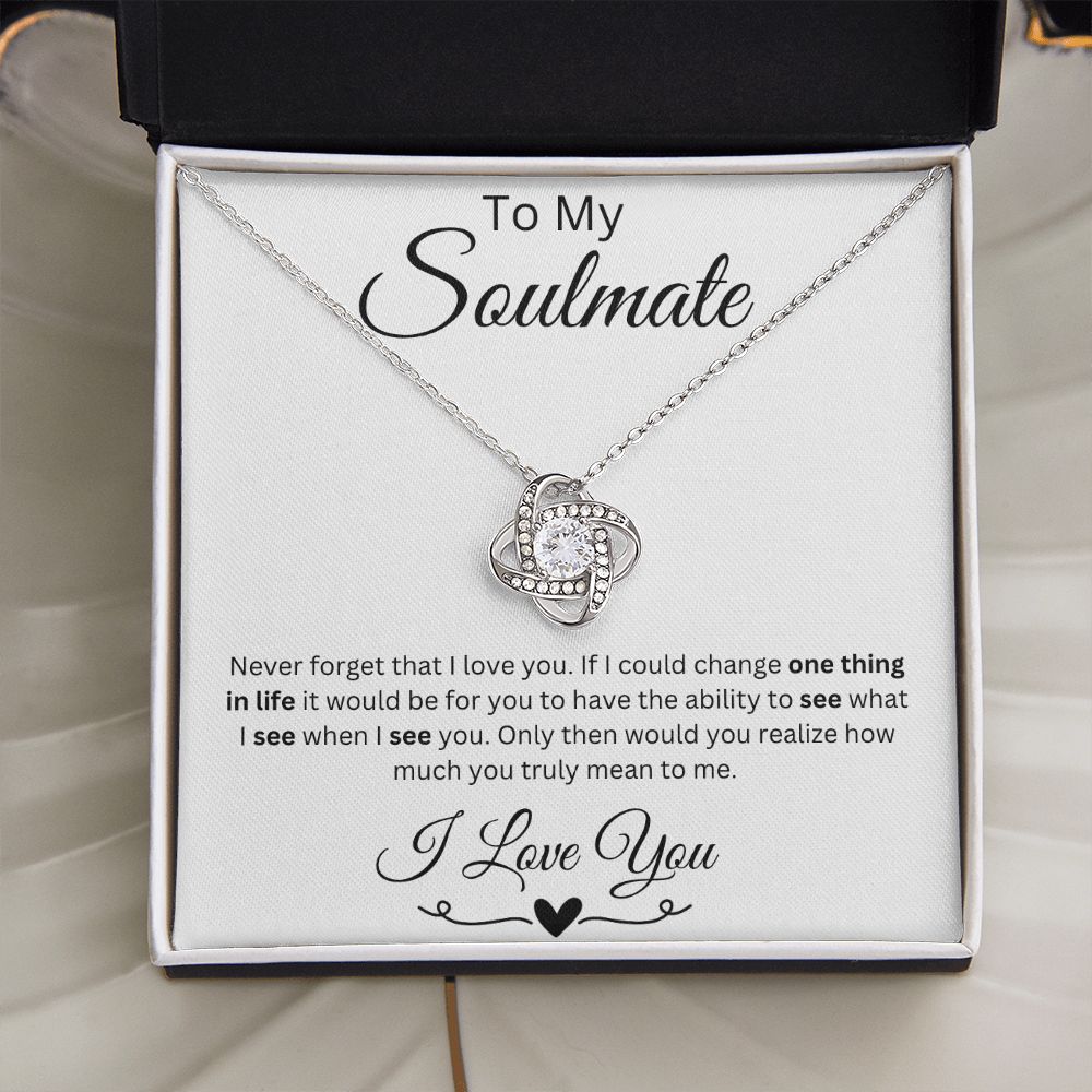 Soulmate Love Knot Necklace