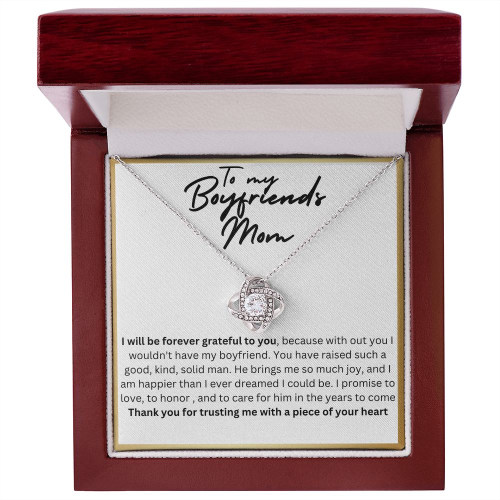 BF Mom Love Knot Necklace