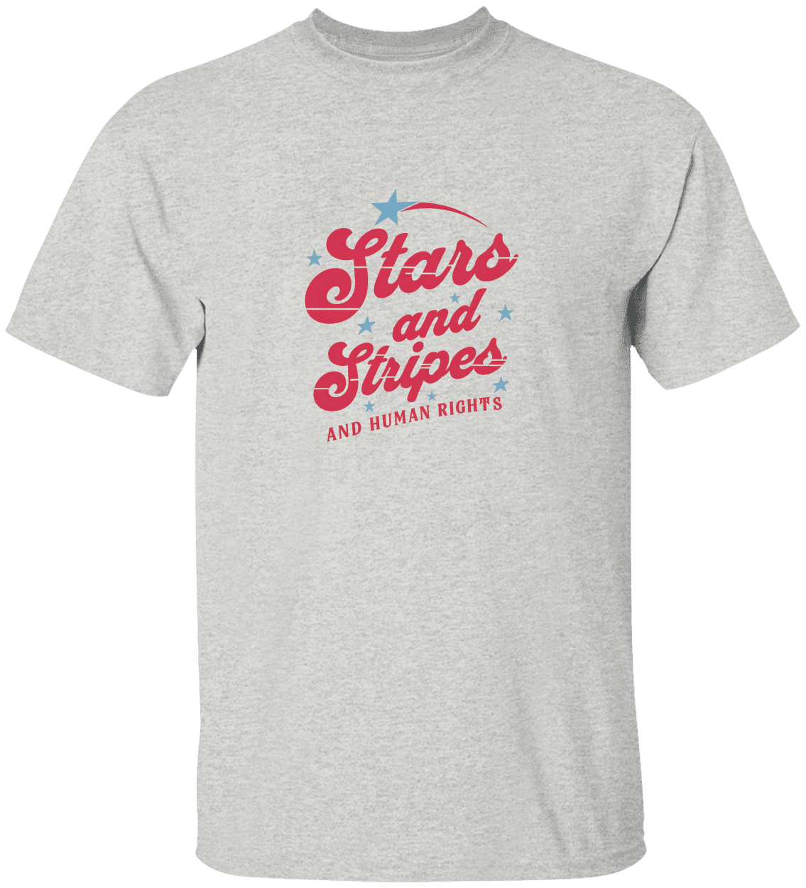 Stars Stripes and Human Rights T-shirt Summer | Holiday | Gifts | Fathers