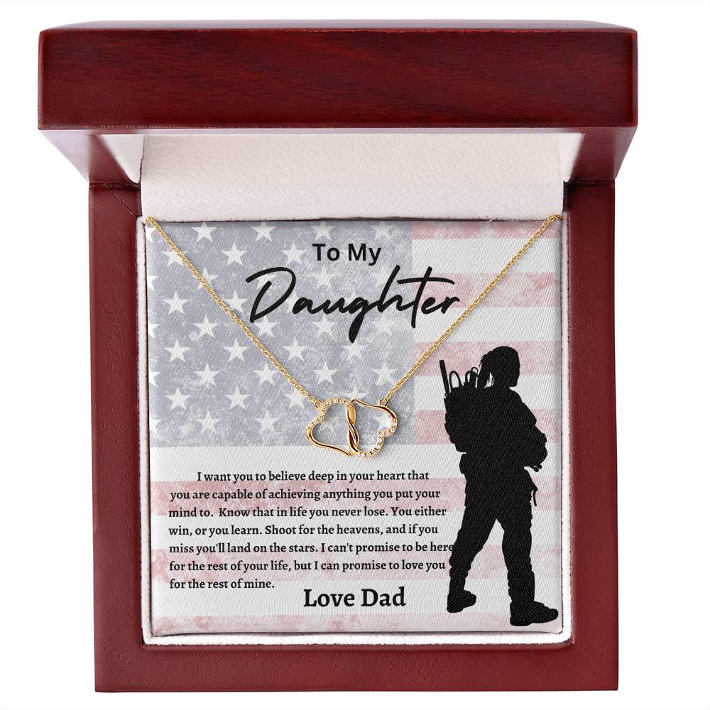 Soldier Daughter American Flag
