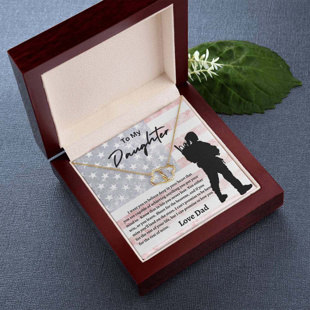 Soldier Daughter American Flag