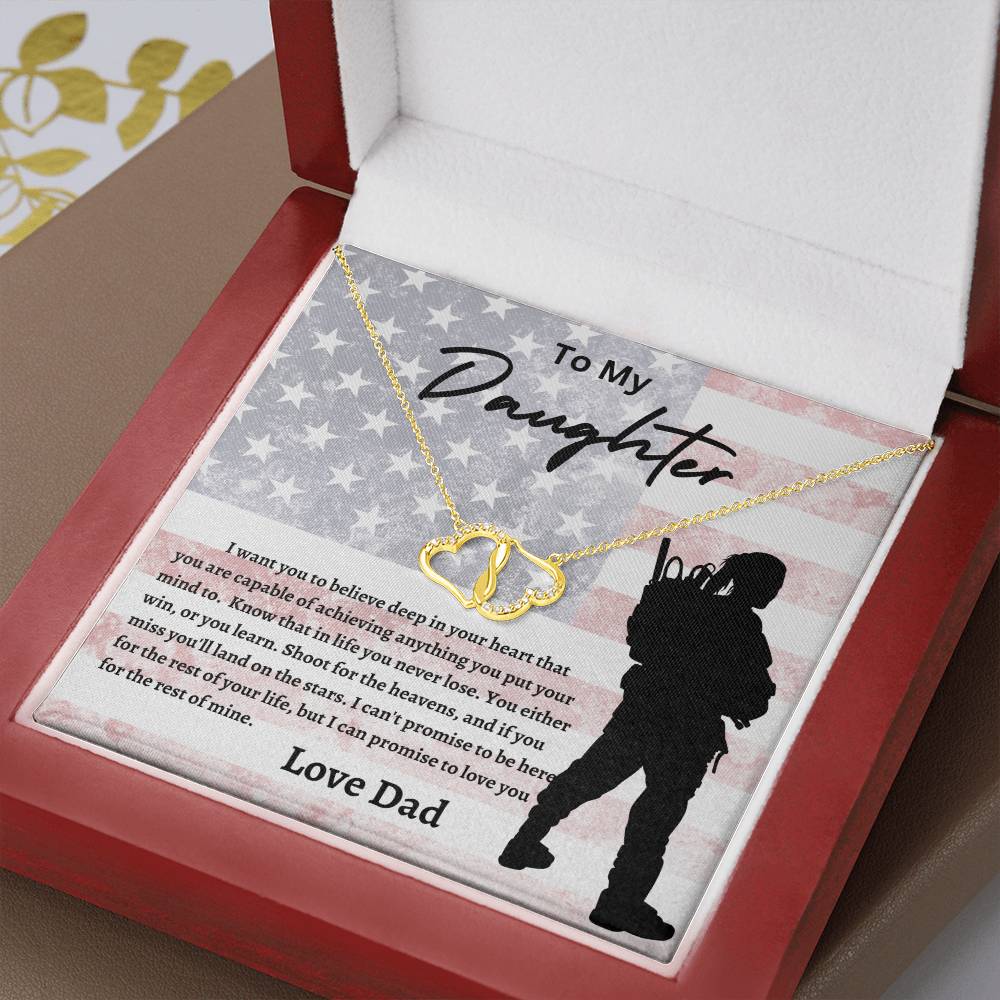 Soldier Daughter American Flag