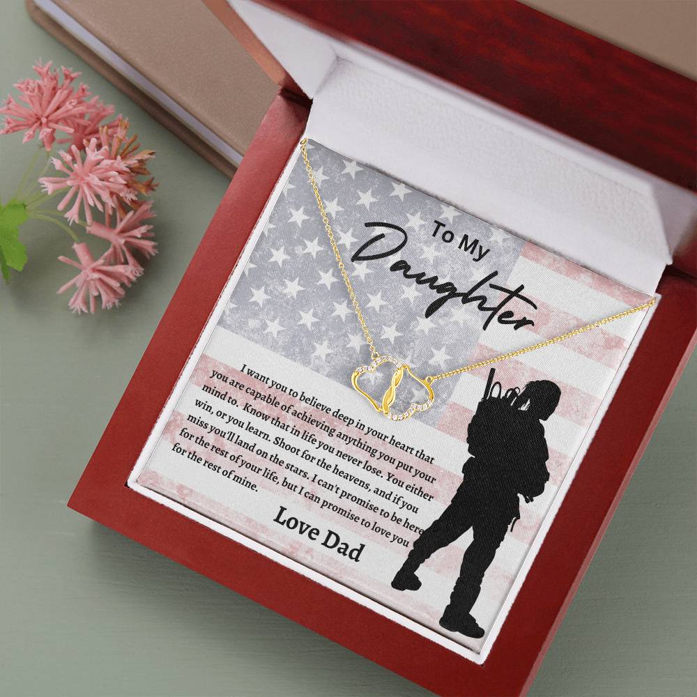 Soldier Daughter American Flag