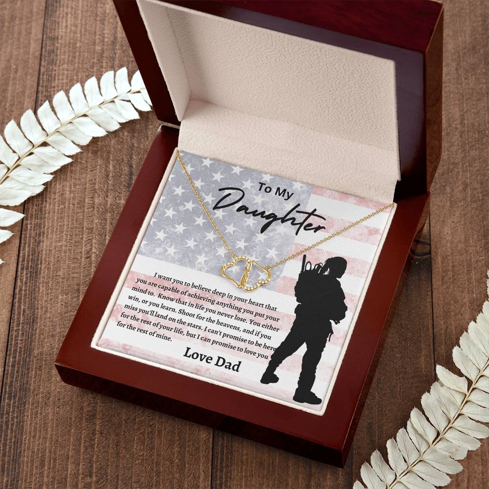 Soldier Daughter American Flag
