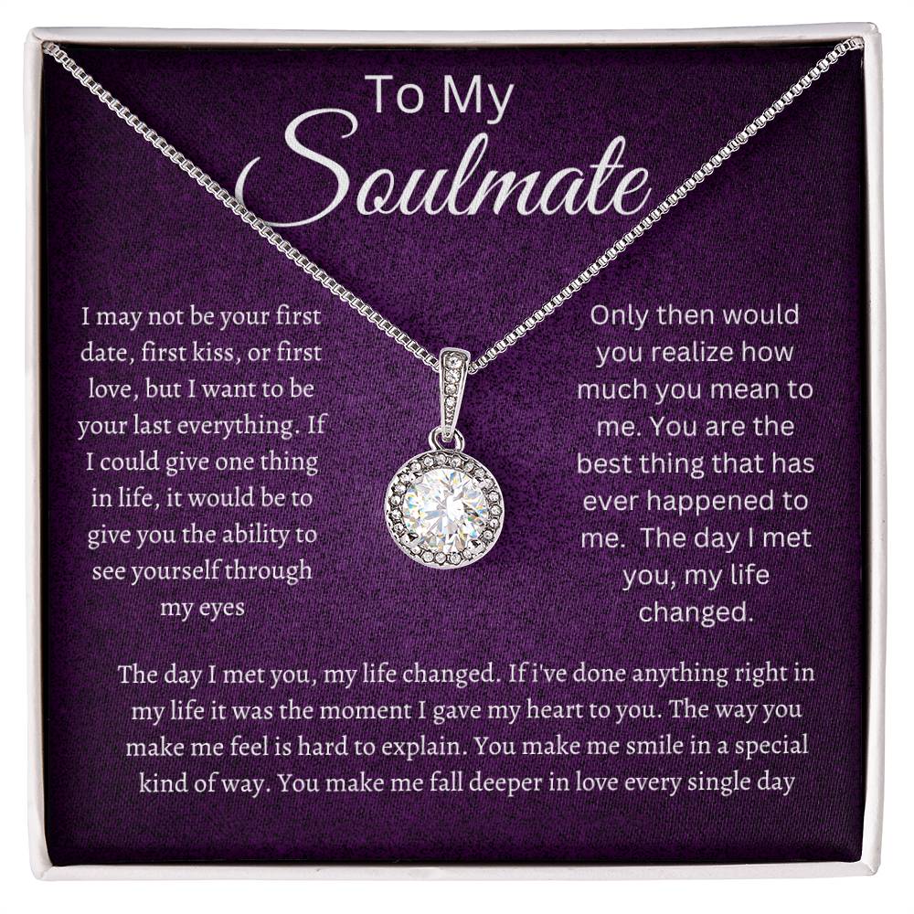 Soulmate Eternal Hope Purple Print