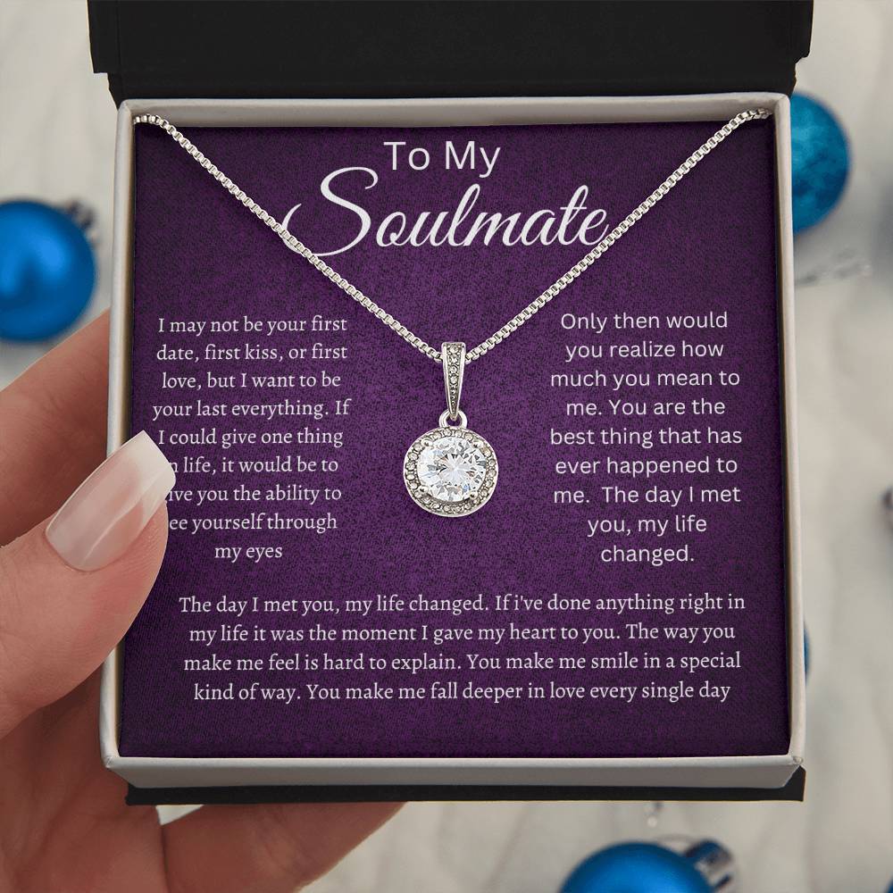 Soulmate Eternal Hope Purple Print