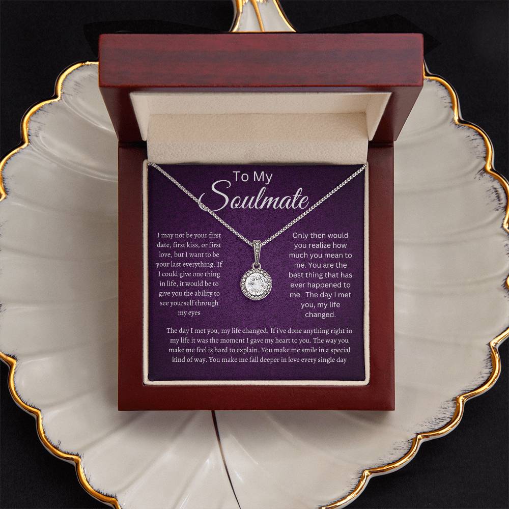 Soulmate Eternal Hope Purple Print