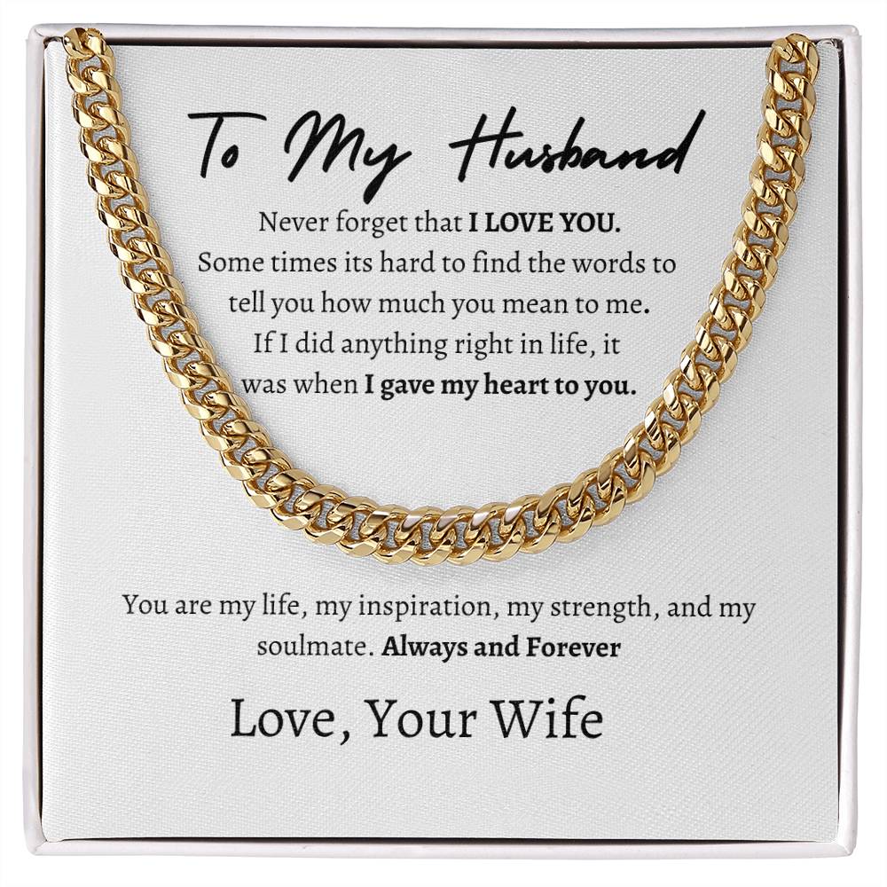 To My Husband