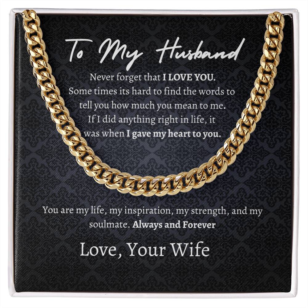 To My Husband Dark