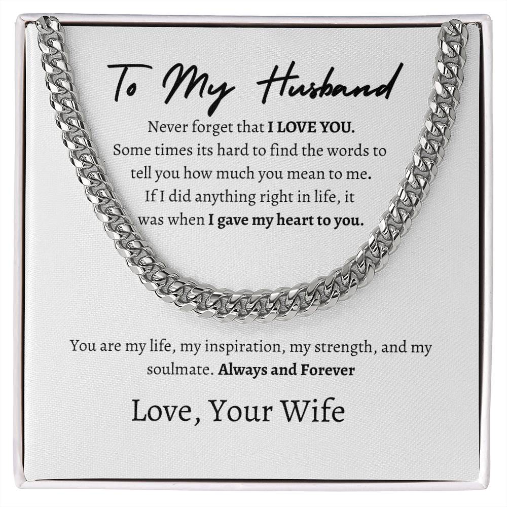 To My Husband