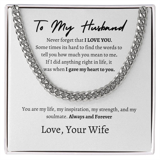 To My Husband