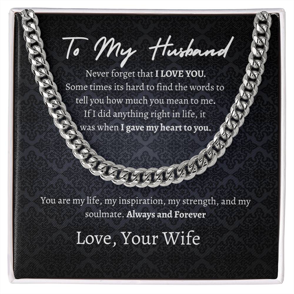To My Husband Dark