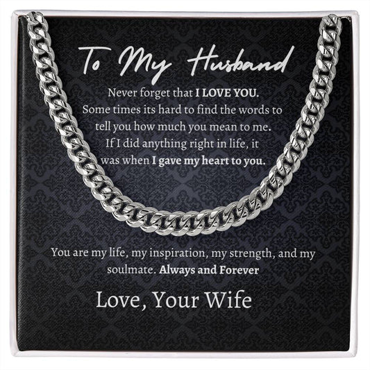 To My Husband Dark
