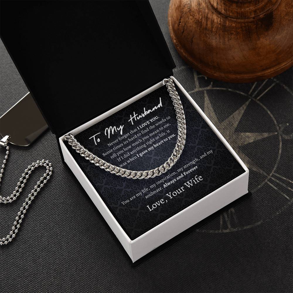To My Husband Dark