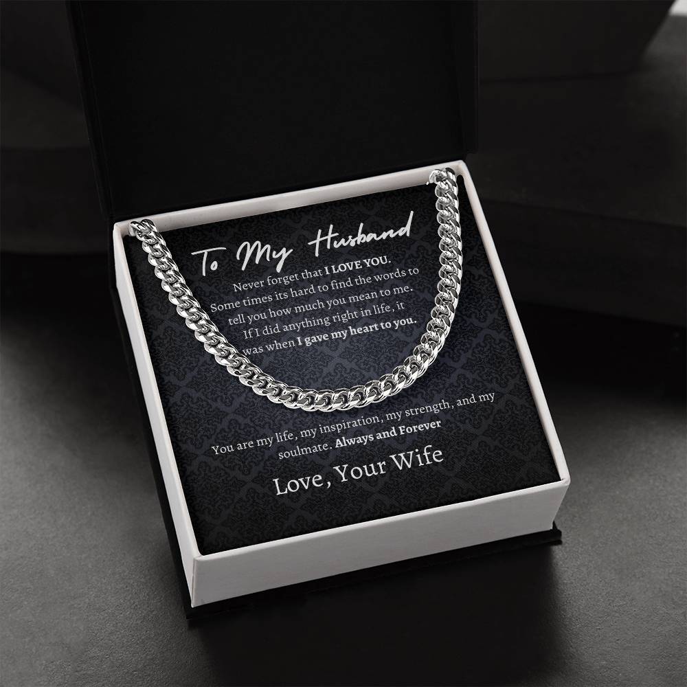 To My Husband Dark