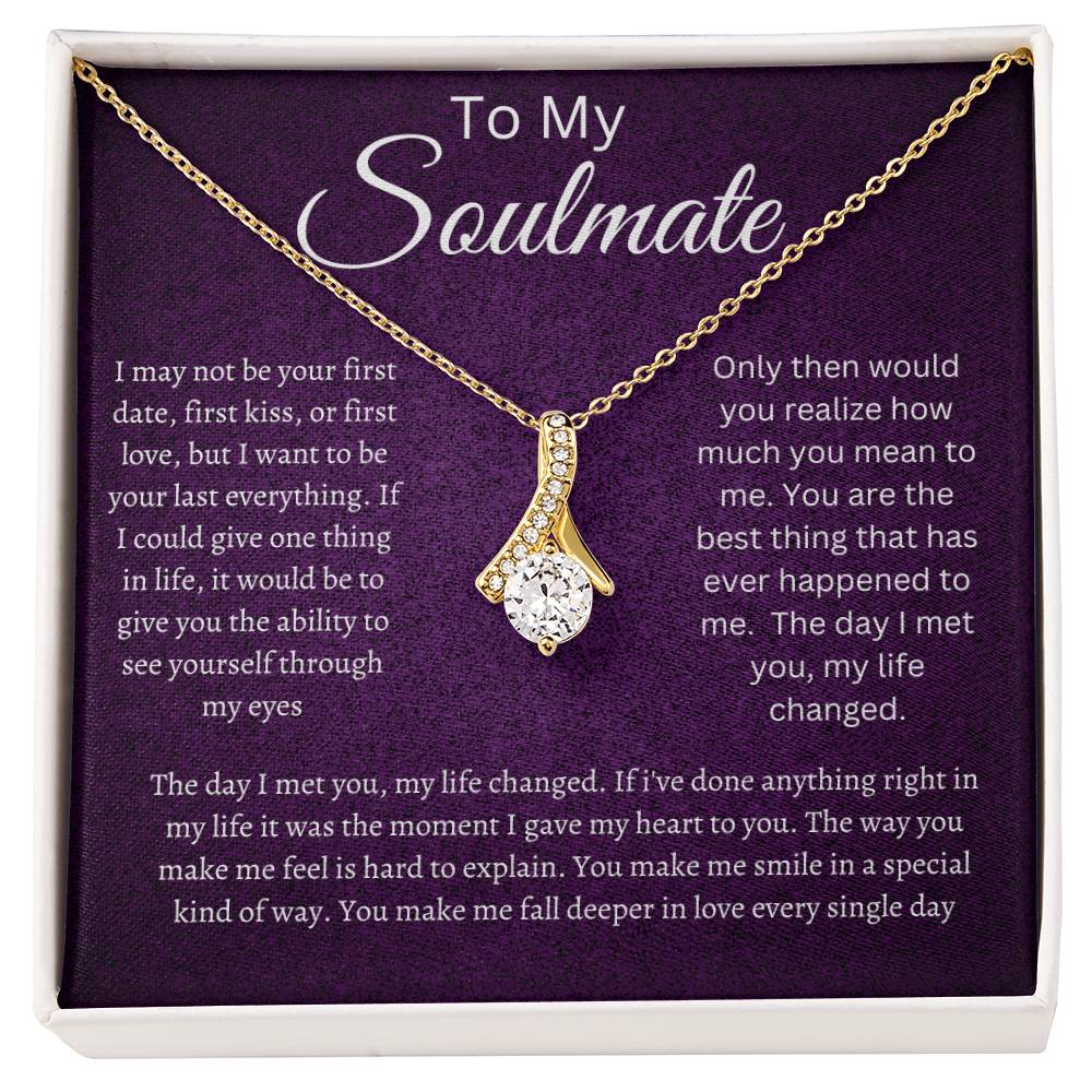 Soulmate Alluring Beauty Necklace Purple