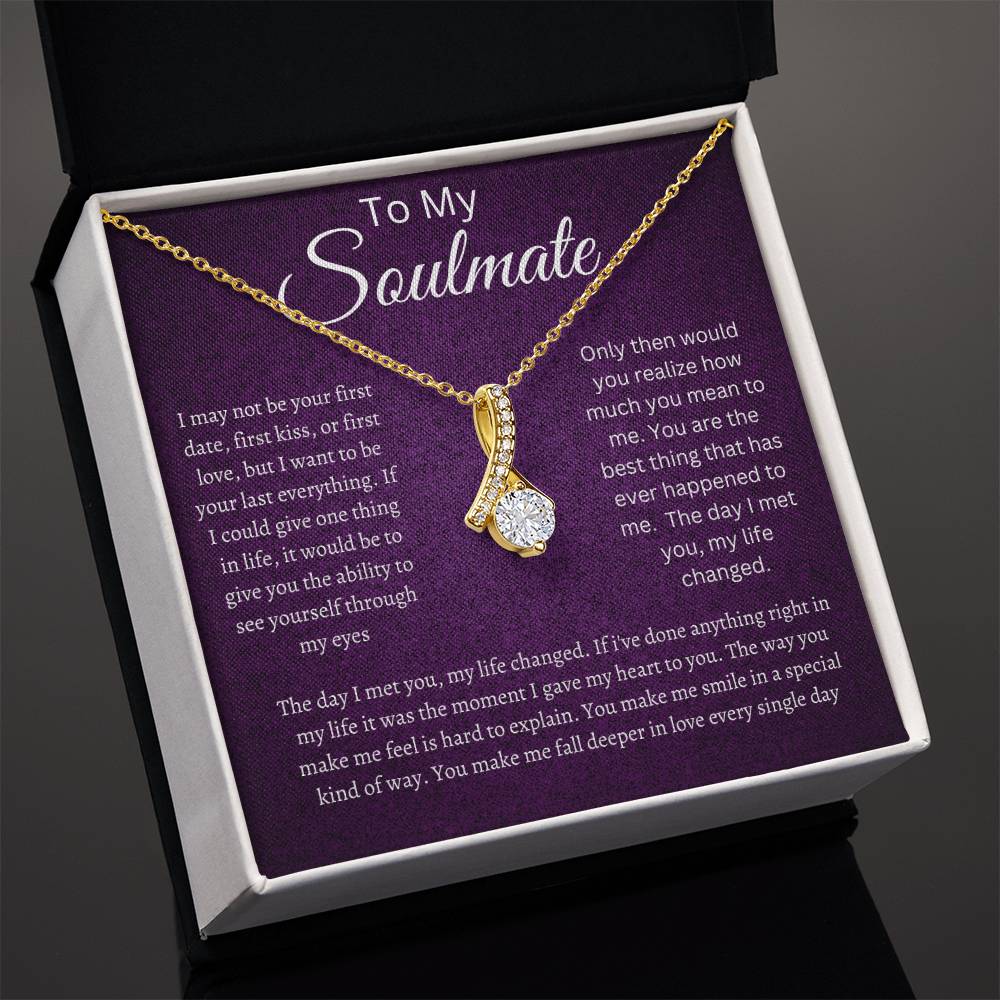 Soulmate Alluring Beauty Necklace Purple