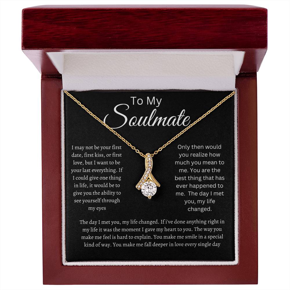 Soulmate Alluring Beauty Necklace Black