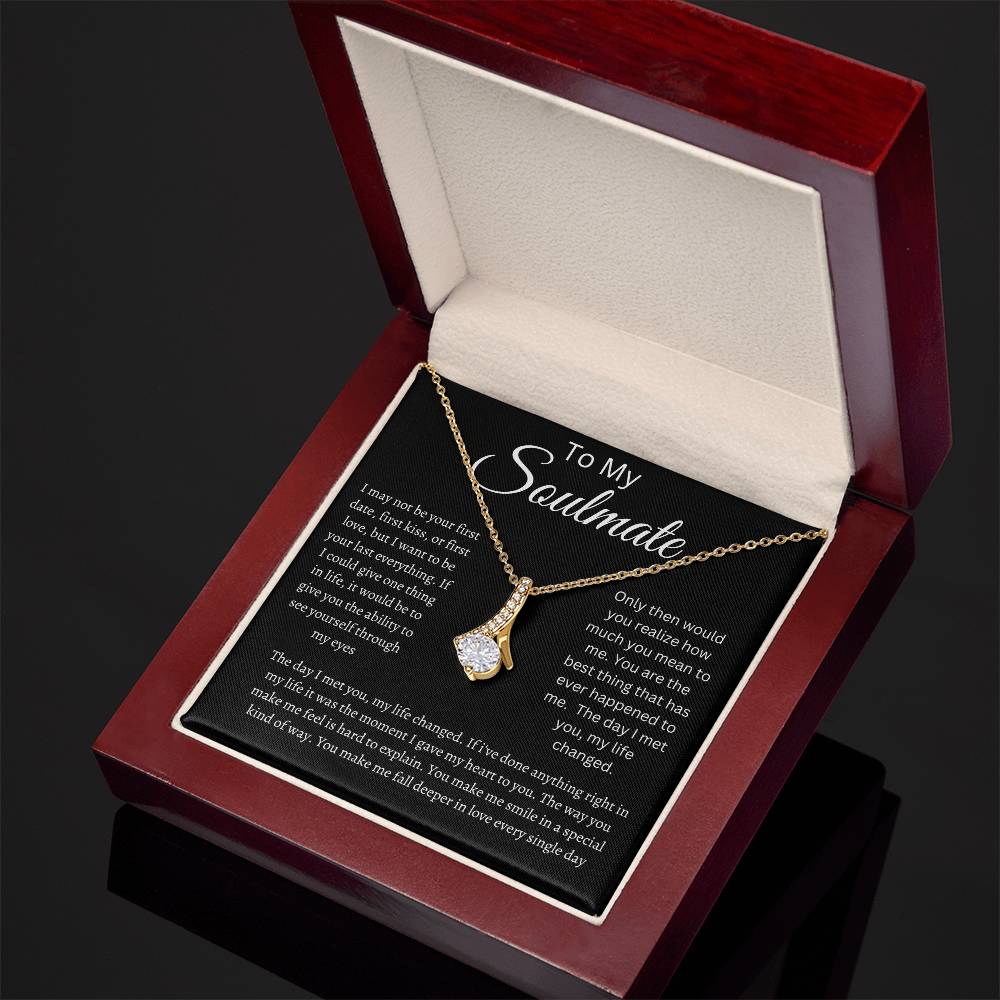 Soulmate Alluring Beauty Necklace Black