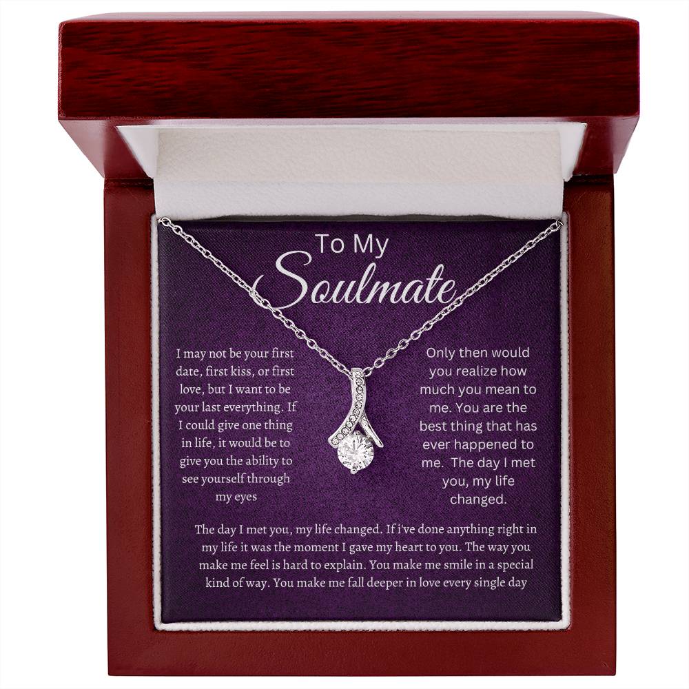 Soulmate Alluring Beauty Necklace Purple