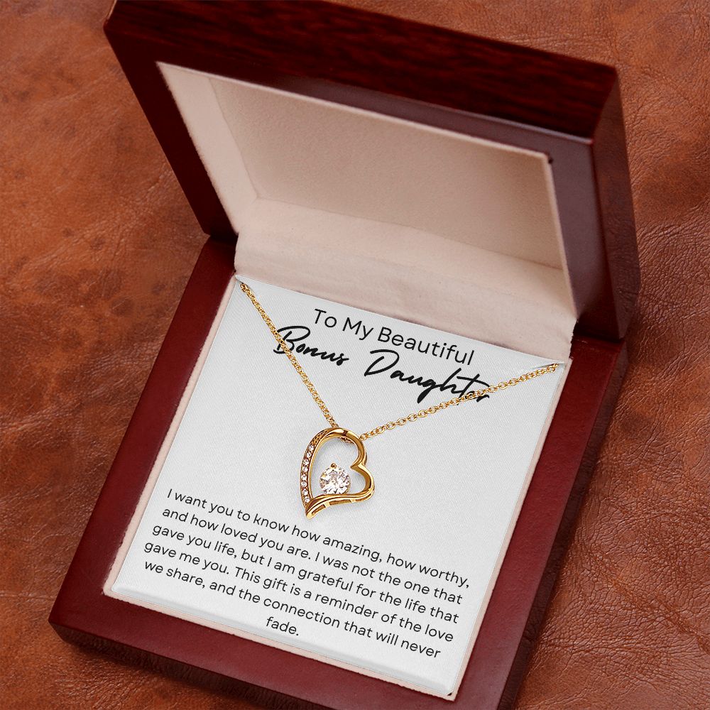 Bonus Daughter Love Knot Necklace