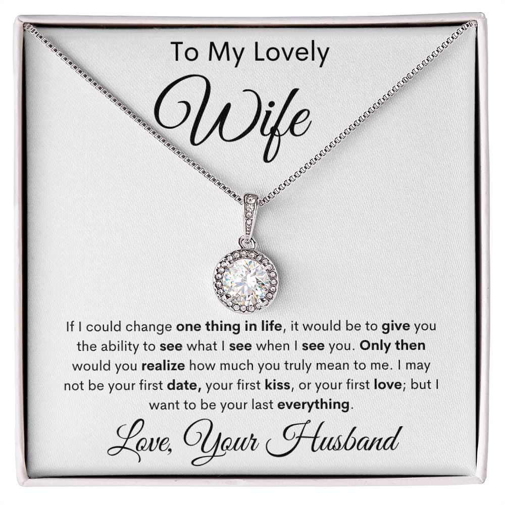 To My Wife Eternal Hope Necklace