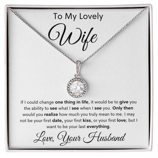 To My Wife Eternal Hope Necklace