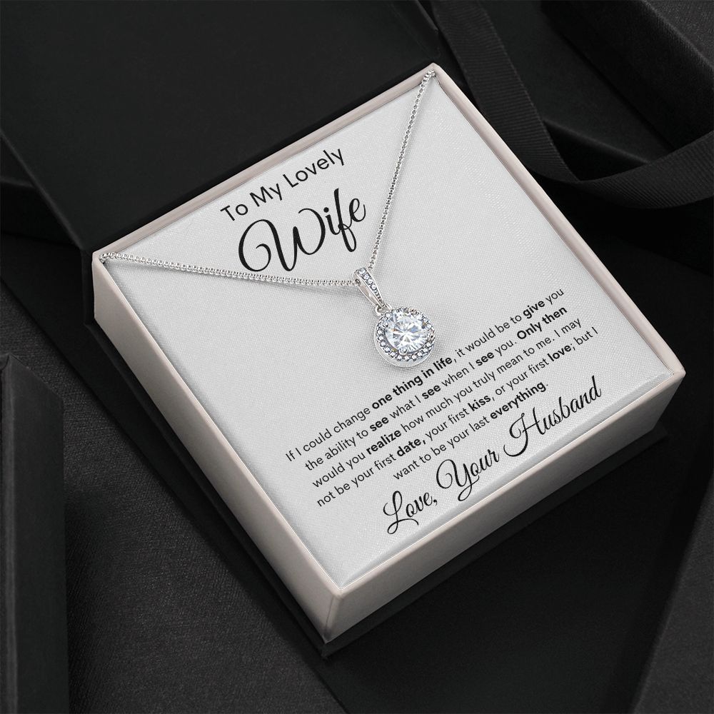 To My Wife Eternal Hope Necklace
