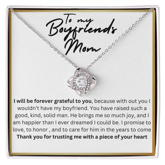 BF Mom Love Knot Necklace