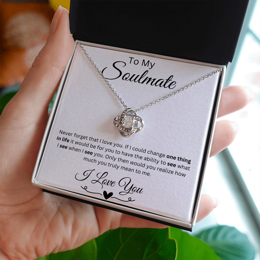 Soulmate Love Knot Necklace