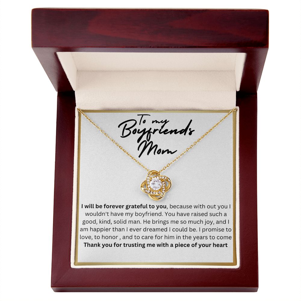 BF Mom Love Knot Necklace