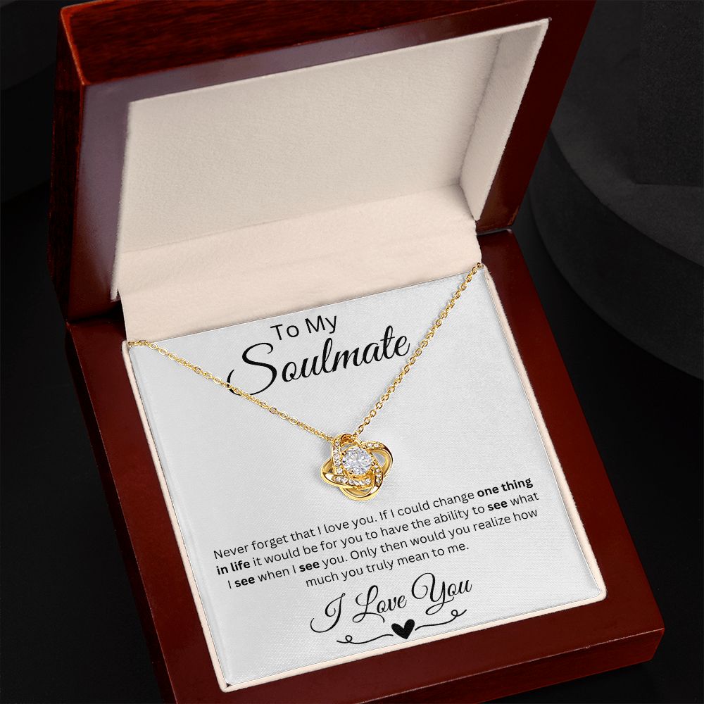 Soulmate Love Knot Necklace