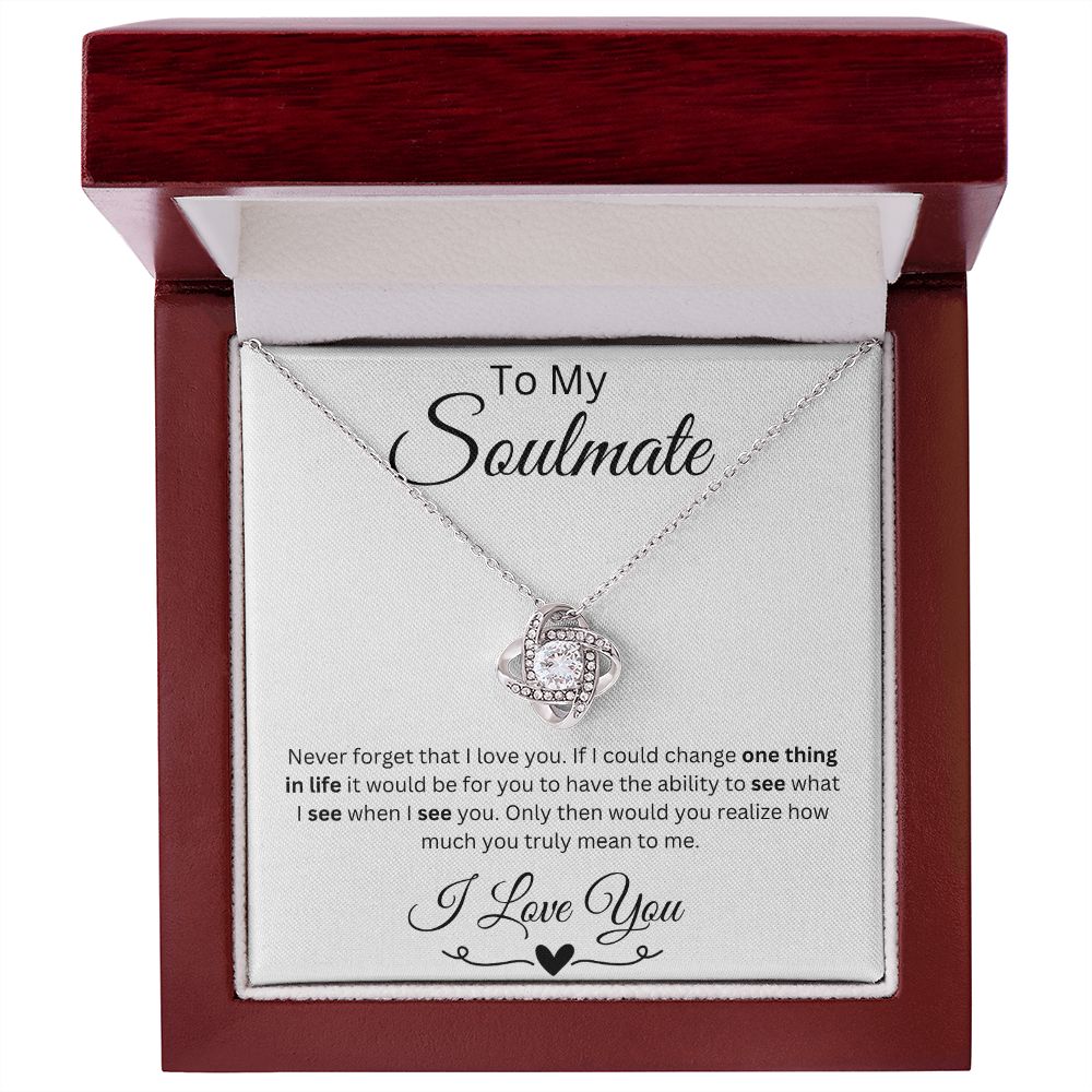 Soulmate Love Knot Necklace