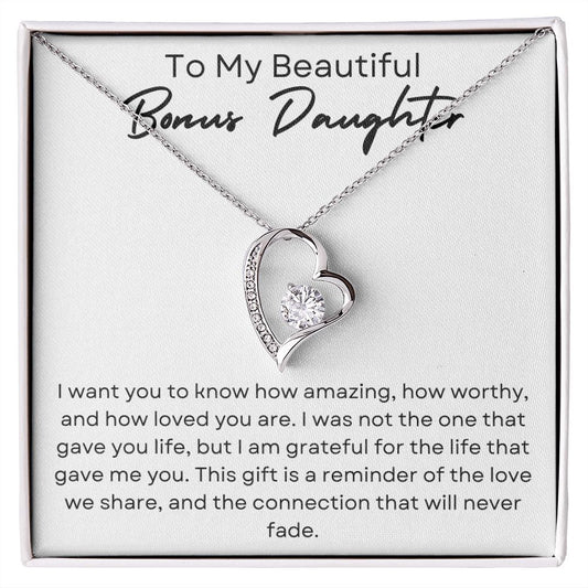Bonus Daughter Love Knot Necklace