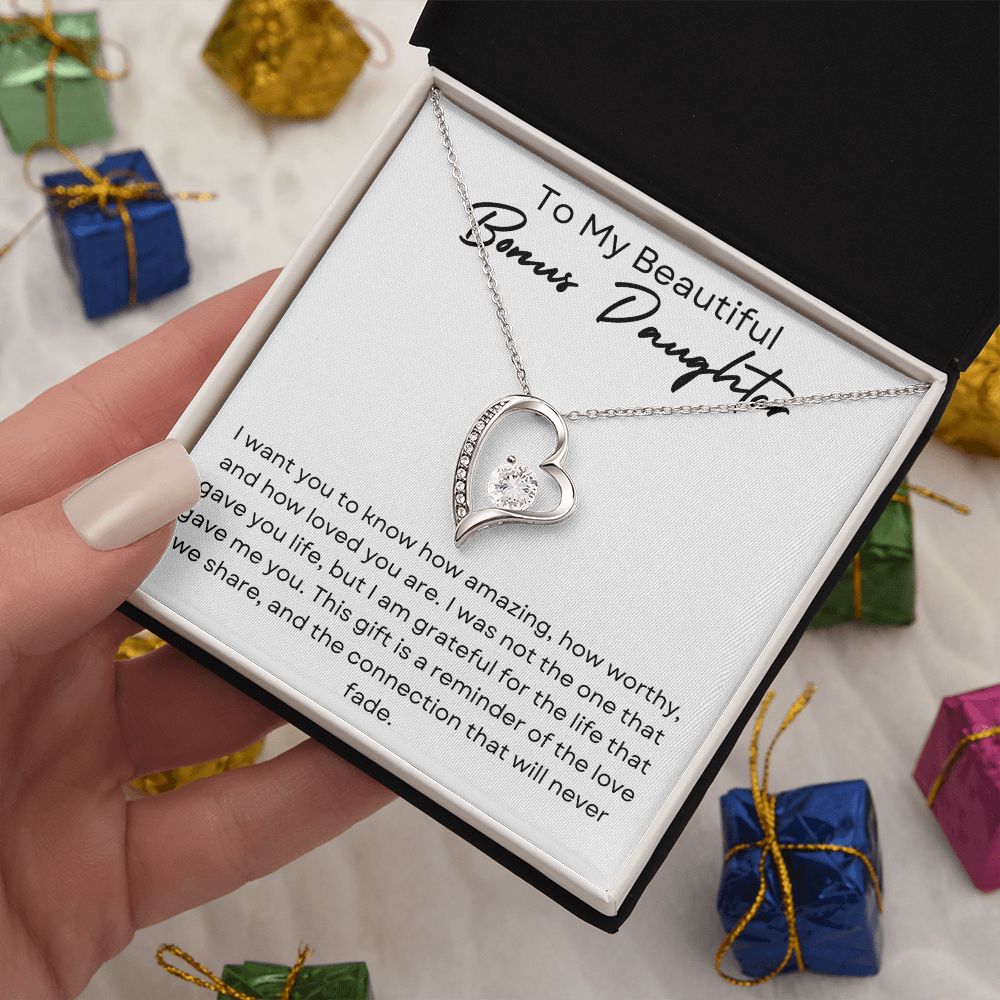 Bonus Daughter Love Knot Necklace