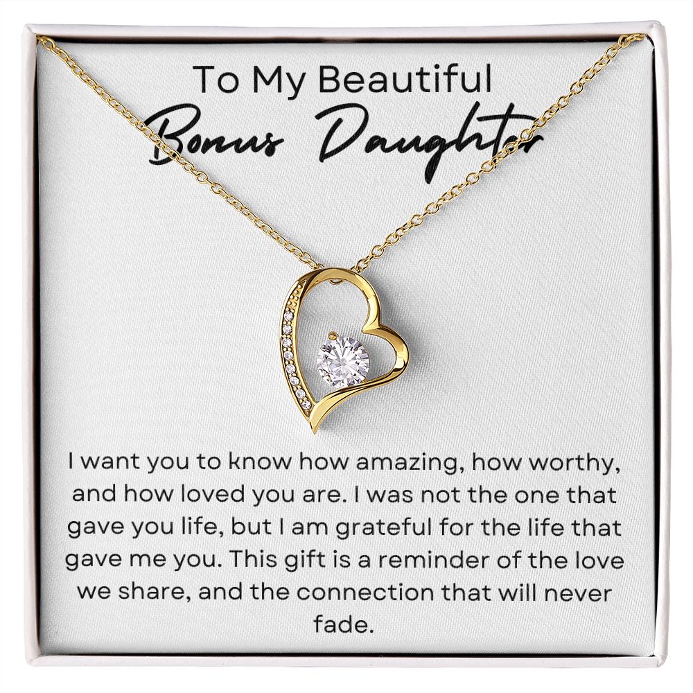 Bonus Daughter Love Knot Necklace