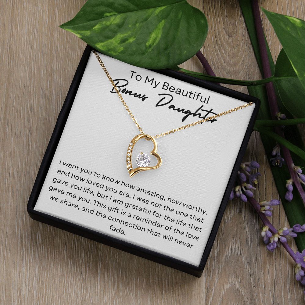 Bonus Daughter Love Knot Necklace